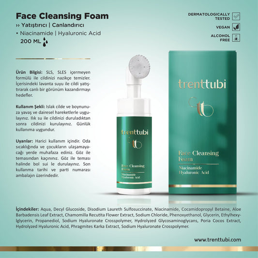 Face Cleansing Foam - Trenttubi 200 ML