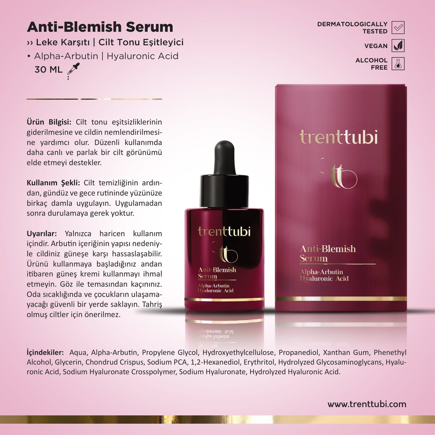 Anti-Blemish Serum - Trenttubi 30 ML